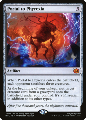 Portal to Phyrexia (Promo Pack) [The Brothers' War Promos] - The Mythic Store | 24h Order Processing
