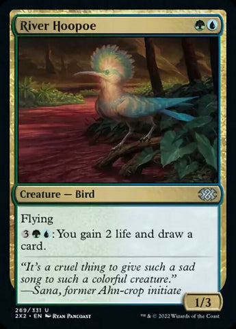 River Hoopoe [Double Masters 2022] - The Mythic Store | 24h Order Processing
