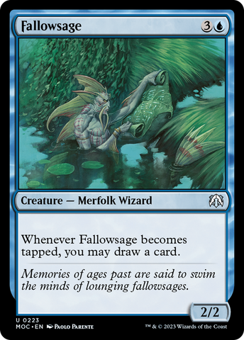 Fallowsage [March of the Machine Commander] - The Mythic Store | 24h Order Processing