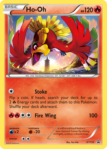 Ho-Oh (XY153) [XY: Black Star Promos] - The Mythic Store | 24h Order Processing