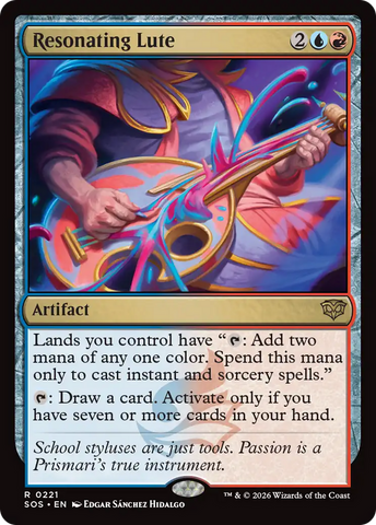 Resonating Lute [Secrets of Strixhaven] - The Mythic Store | 24h Order Processing