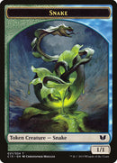 Snake (021) // Saproling Double-Sided Token [Commander 2015 Tokens] - The Mythic Store | 24h Order Processing