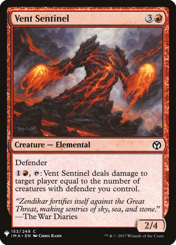 Vent Sentinel [Mystery Booster] - The Mythic Store | 24h Order Processing