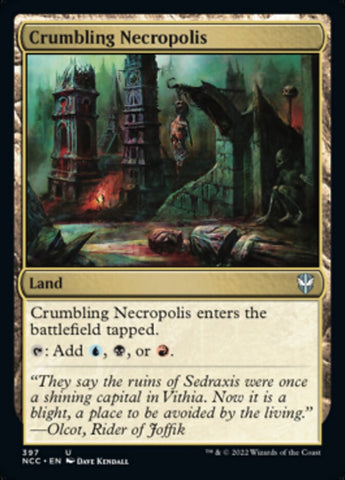 Crumbling Necropolis [Streets of New Capenna Commander] - The Mythic Store | 24h Order Processing