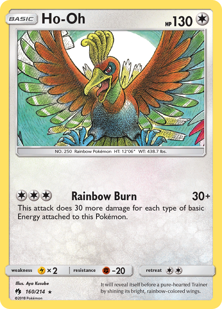 Ho-Oh (160/214) [Sun & Moon: Lost Thunder] - The Mythic Store | 24h Order Processing