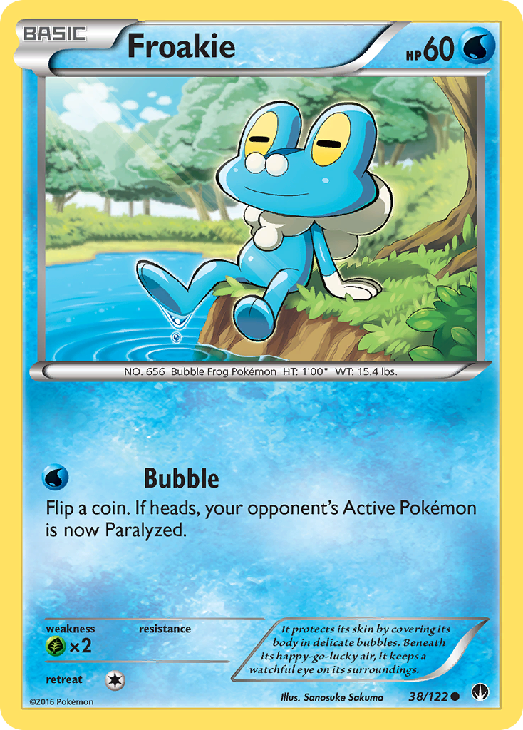 Froakie (38/122) [XY: BREAKpoint] - The Mythic Store | 24h Order Processing