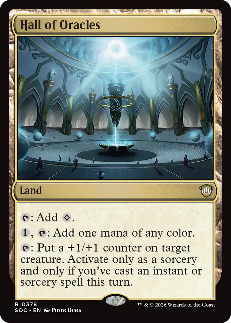 Hall of Oracles [Secrets of Strixhaven Commander] - The Mythic Store | 24h Order Processing