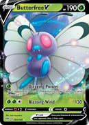 Butterfree V (001/189) [Sword & Shield: Darkness Ablaze] - The Mythic Store | 24h Order Processing