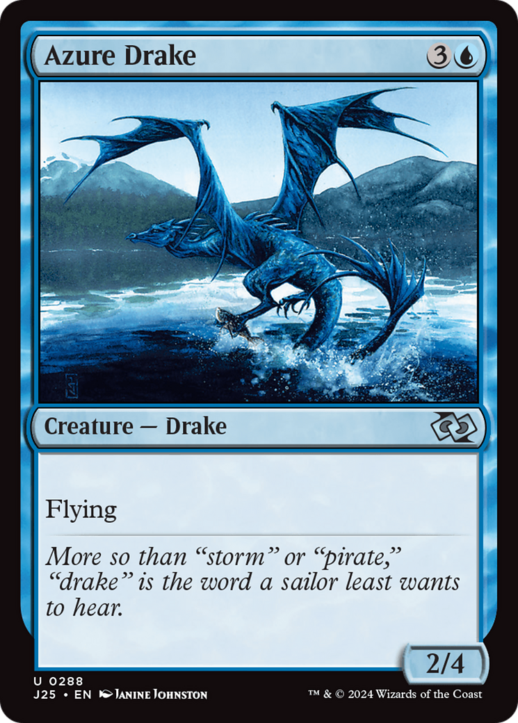 Azure Drake [Foundations Jumpstart] - The Mythic Store | 24h Order Processing