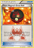 Team Magma's Great Ball (31/34) [XY: Double Crisis] - The Mythic Store | 24h Order Processing
