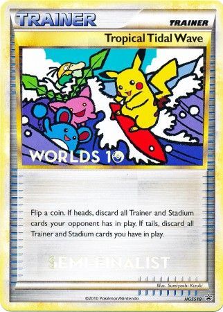 Tropical Tidal Wave (HGSS18) (Semi Finalist) [HeartGold & SoulSilver: Black Star Promos] - The Mythic Store | 24h Order Processing