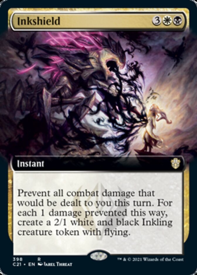 Inkshield (Extended Art) [Commander 2021] - The Mythic Store | 24h Order Processing
