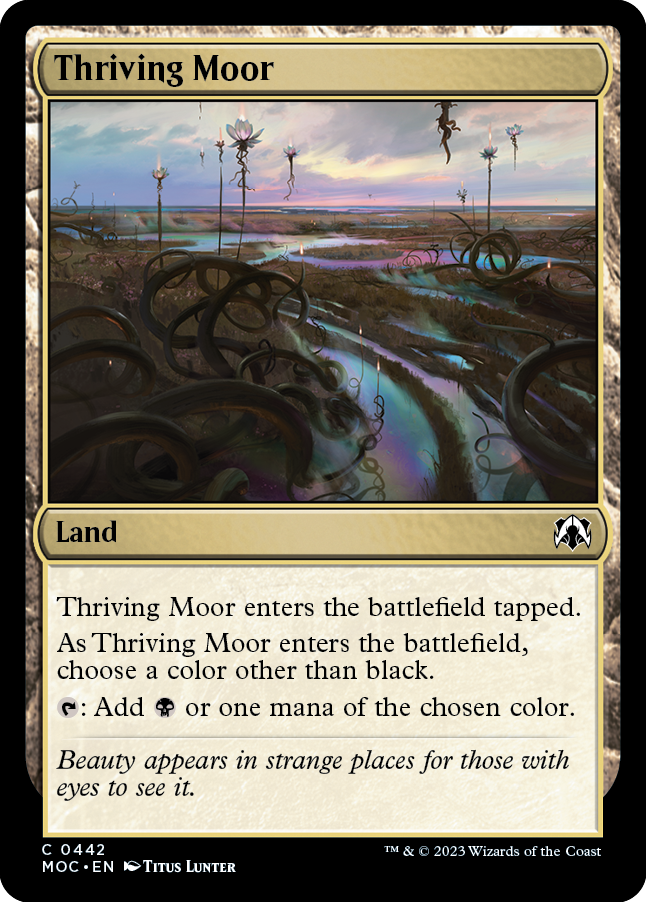 Thriving Moor [March of the Machine Commander] - The Mythic Store | 24h Order Processing