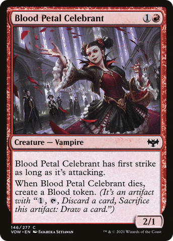 Blood Petal Celebrant [Innistrad: Crimson Vow] - The Mythic Store | 24h Order Processing