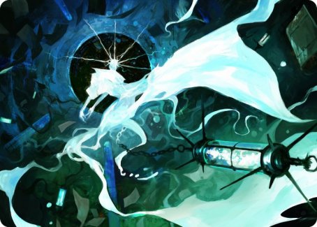 Thirst for Discovery Art Card [Innistrad: Crimson Vow Art Series] - The Mythic Store | 24h Order Processing