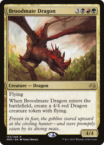 Broodmate Dragon [Modern Masters 2017] - The Mythic Store | 24h Order Processing