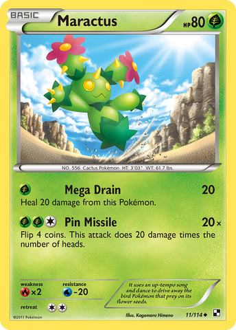Maractus (11/114) [Black & White: Base Set] - The Mythic Store | 24h Order Processing