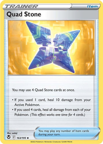 Quad Stone (163/195) [Sword & Shield: Silver Tempest] - The Mythic Store | 24h Order Processing