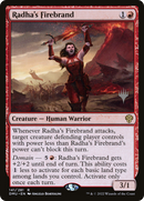 Radha's Firebrand (Promo Pack) [Dominaria United Promos] - The Mythic Store | 24h Order Processing