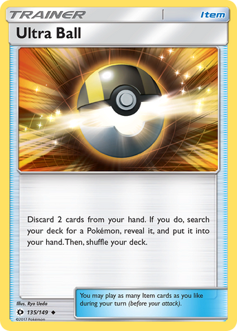 Ultra Ball (135/149) [Sun & Moon: Base Set] - The Mythic Store | 24h Order Processing