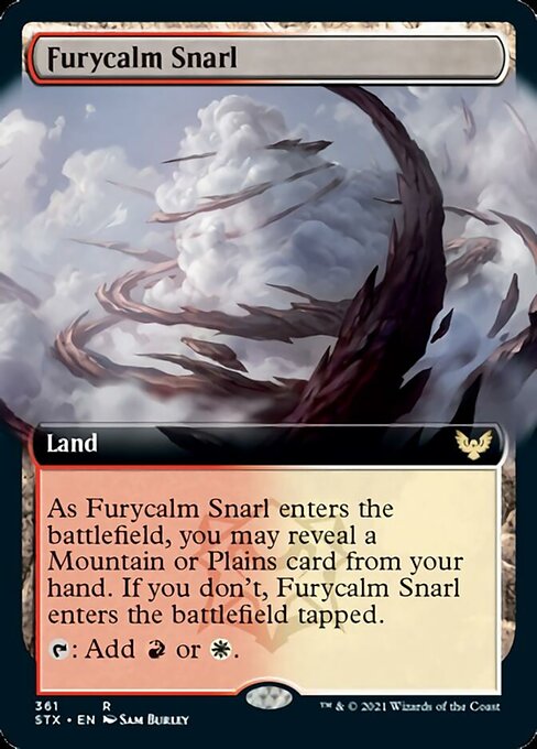 Furycalm Snarl (Extended Art) [Strixhaven: School of Mages] - The Mythic Store | 24h Order Processing