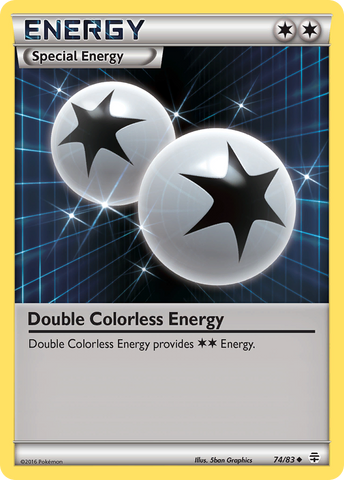 Double Colorless Energy (74/83) [XY: Generations] - The Mythic Store | 24h Order Processing