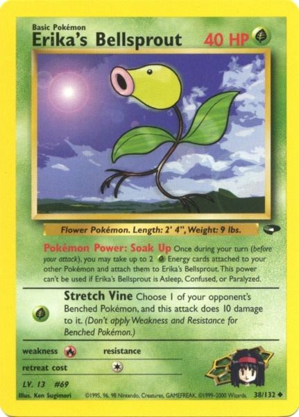 Erika's Bellsprout (38/132) [Gym Challenge Unlimited] - The Mythic Store | 24h Order Processing