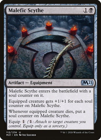 Malefic Scythe [Core Set 2021] - The Mythic Store | 24h Order Processing