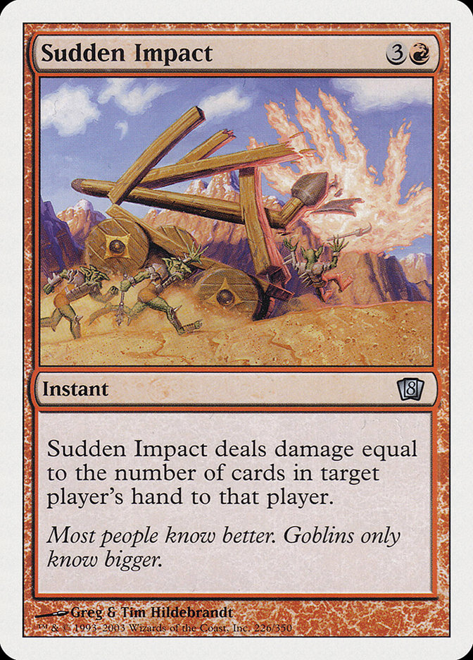 Sudden Impact [Eighth Edition] - The Mythic Store | 24h Order Processing
