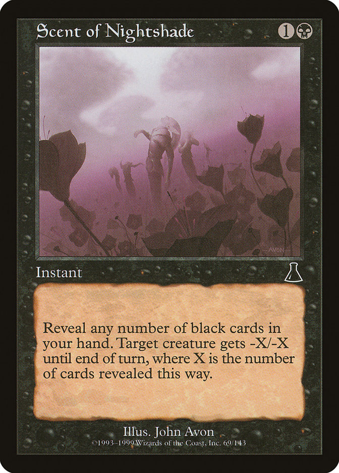 Scent of Nightshade [Urza's Destiny] - The Mythic Store | 24h Order Processing