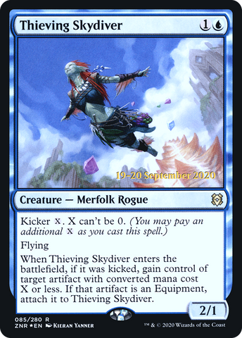 Thieving Skydiver [Zendikar Rising Prerelease Promos] - The Mythic Store | 24h Order Processing
