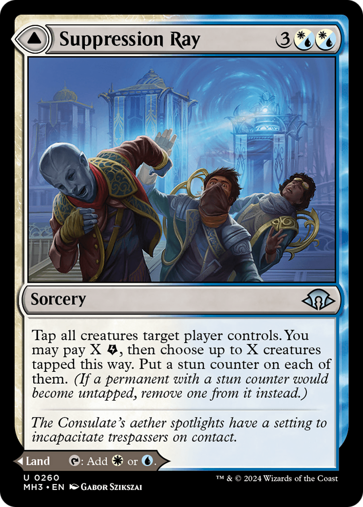 Suppression Ray // Orderly Plaza [Modern Horizons 3] - The Mythic Store | 24h Order Processing