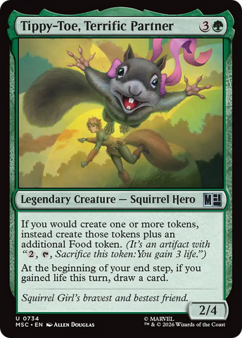 Tippy-Toe, Terrific Partner [Marvel Super Heroes Commander] - The Mythic Store | 24h Order Processing