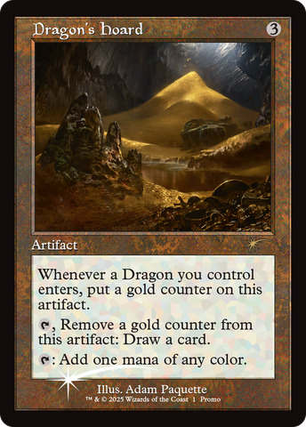 Dragon's Hoard (Retro Frame) [Wizards Play Network 2025] - The Mythic Store | 24h Order Processing