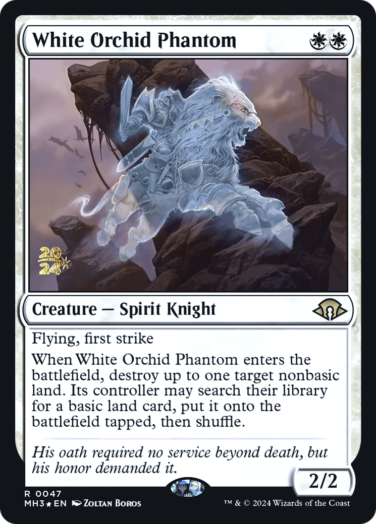 White Orchid Phantom [Modern Horizons 3 Prerelease Promos] - The Mythic Store | 24h Order Processing