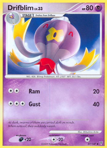 Drifblim (57/147) [Platinum: Supreme Victors] - The Mythic Store | 24h Order Processing