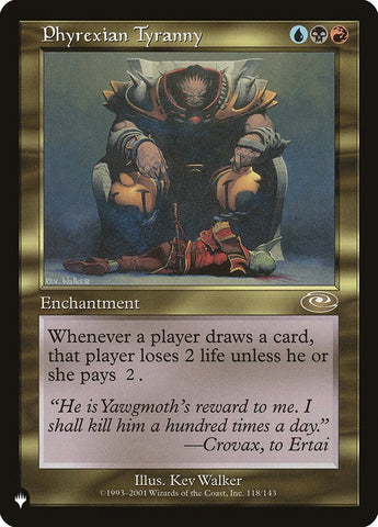 Phyrexian Tyranny [The List] - The Mythic Store | 24h Order Processing