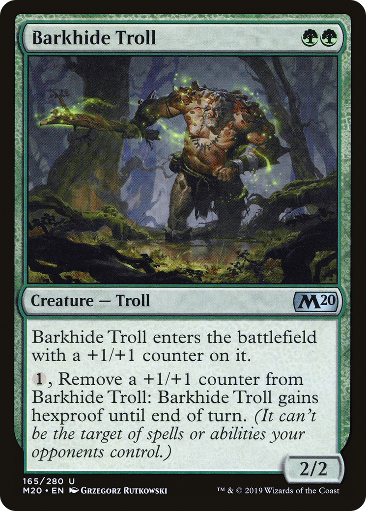 Barkhide Troll [Core Set 2020] - The Mythic Store | 24h Order Processing