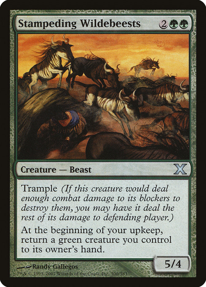 Stampeding Wildebeests [Tenth Edition] - The Mythic Store | 24h Order Processing