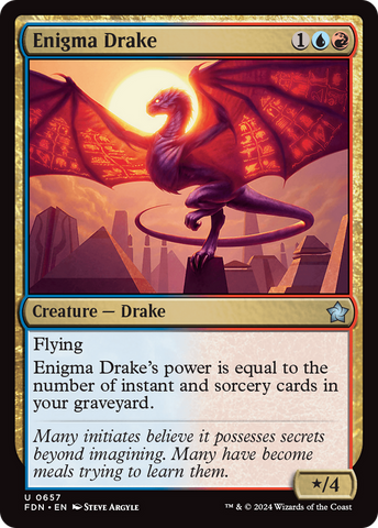 Enigma Drake [Foundations] - The Mythic Store | 24h Order Processing