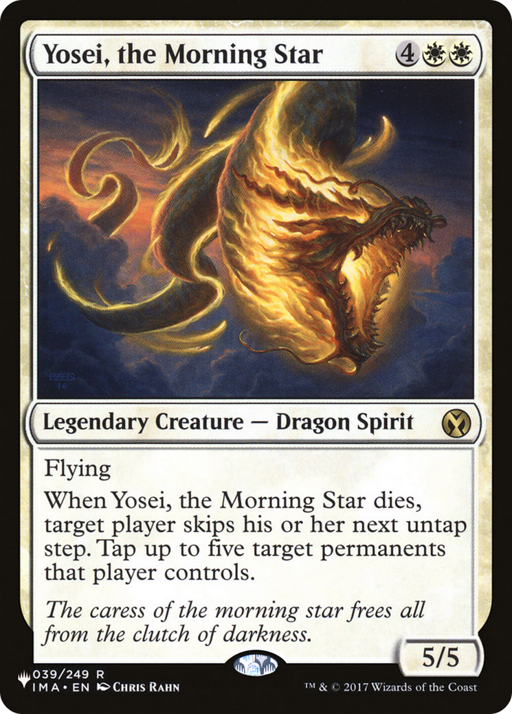 Yosei, the Morning Star [The List] - The Mythic Store | 24h Order Processing