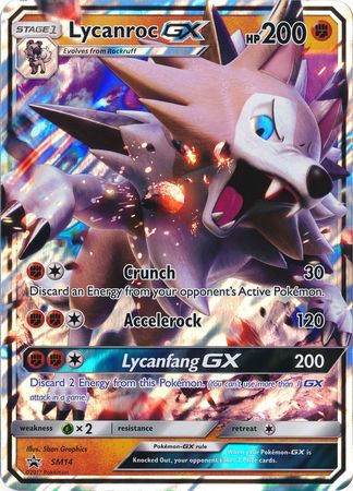 Lycanroc GX (SM14) (Jumbo Card) [Sun & Moon: Black Star Promos] - The Mythic Store | 24h Order Processing