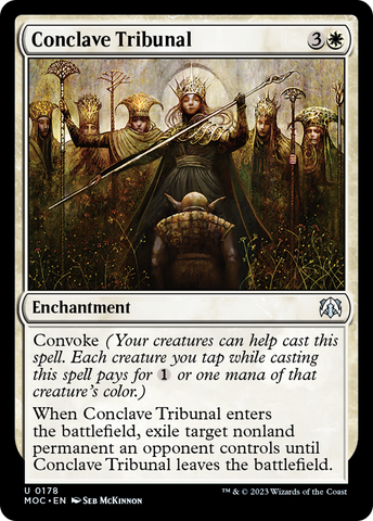 Conclave Tribunal [March of the Machine Commander] - The Mythic Store | 24h Order Processing