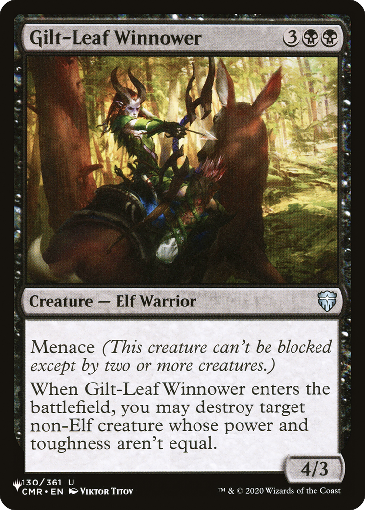 Gilt-Leaf Winnower [The List] - The Mythic Store | 24h Order Processing