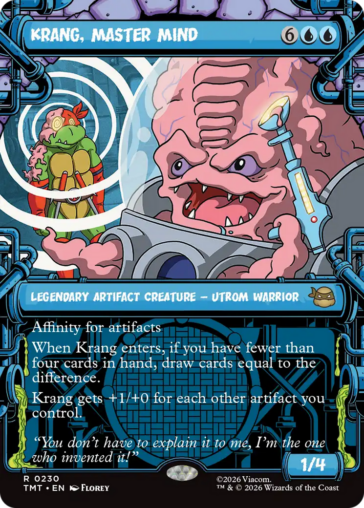 Krang, Master Mind (Showcase) [Teenage Mutant Ninja Turtles] - The Mythic Store | 24h Order Processing