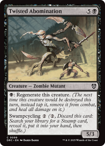 Twisted Abomination [Aetherdrift Commander] - The Mythic Store | 24h Order Processing