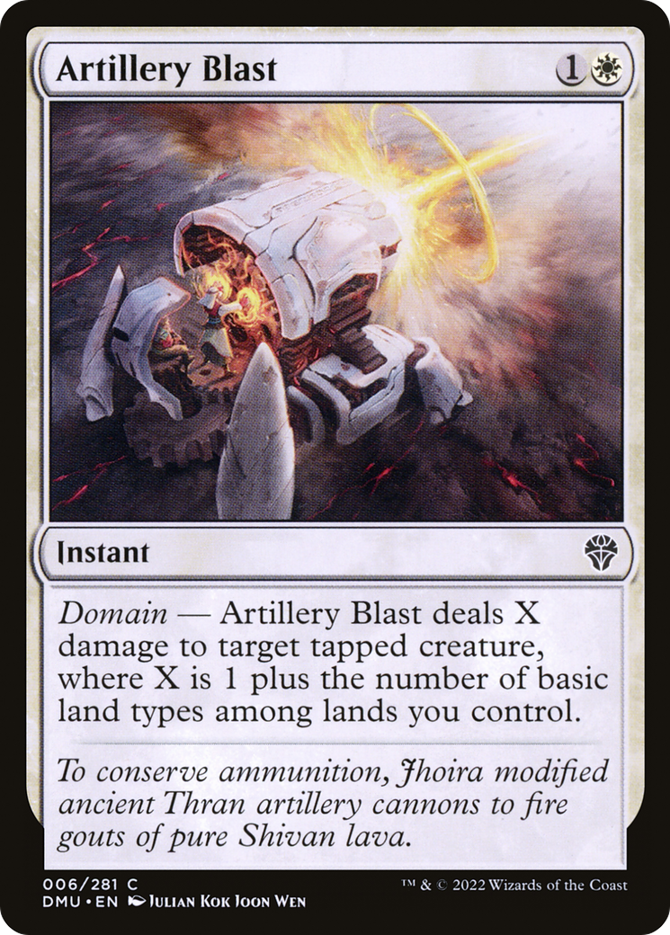 Artillery Blast [Dominaria United] - The Mythic Store | 24h Order Processing