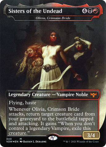 Olivia, Crimson Bride - Sisters of the Undead [Innistrad: Crimson Vow] - The Mythic Store | 24h Order Processing