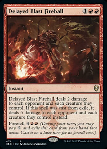 Delayed Blast Fireball [Commander Legends: Battle for Baldur's Gate] - The Mythic Store | 24h Order Processing