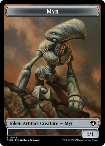 Myr Token [Commander Masters Tokens] - The Mythic Store | 24h Order Processing